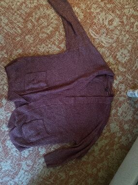 Torrid 3 3x plum colored waffle sweater